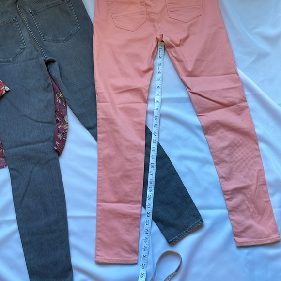 Bundle-1 Paige Skinny Verdugo Jeans Size 27 - Iris Pant Size 5 and 2 Summer tops - Picture 11 of 16